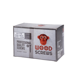 ตะปูยิงไม้ ไทยยูเนี่ยน ชุบนิเกิล 8x1 1/2"(อัน)