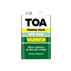 น้ำมันวานิชด้าน TOA 1 ก.ล.# T9000 (แกลลอน)