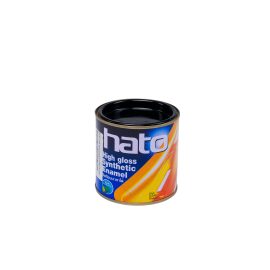 สีน้ำมันเคลือบเงา HATO S700 สีดำ (ปอนด์)