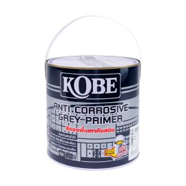 สีรองพื้น KOBE กันสนิมเทา GREY (TOA) 1 กล.
