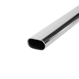 STAINLESS PIPES รูปไข่ 30x15x0.8x2 M.