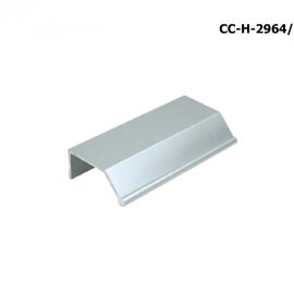 มือจับเฟรมอลูมิเนียม CCH2964/3 สีพ่นขาว HOME