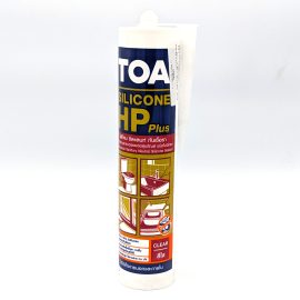 TOA ซิลิโคนกันเชื้อรา-ไร้กรด สีใส 280 ml. (หลอด)