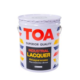 สีพ่นอุตสาหกรรม TOA สีขาวเงา#0900 (ถัง)