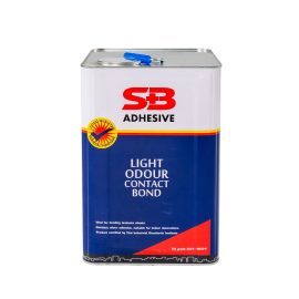 กาวยาง SB สีน้ำเงิน (ปิ๊ป) กาวยาง เอสบี "ไร้กลิ่น" บรรจุปี๊ปน้ำเงิน