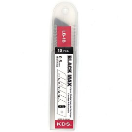 ใบมีดคัตเตอร์ KDS สีดำ LB-1B (กล่อง)