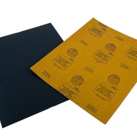 กระดาษทรายน้ำ ตราลูกโลก #220 9"x11" OCWC