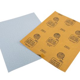 กระดาษทรายน้ำ ตราลูกโลก #280 9"x11" OCWC